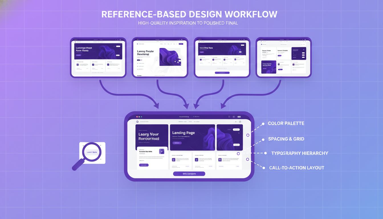 Reference-based design workflow
