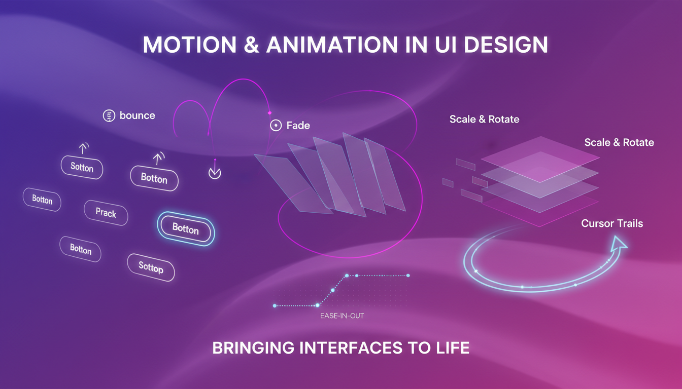 Motion and animation in UI
